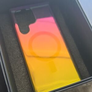 Gradient Yellow and Pink Phone Case